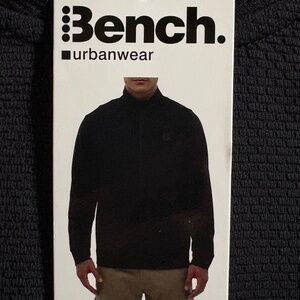 Bench Urbanwear Full Zip Jacket, Moisture Wicking, Black, XL, NWT